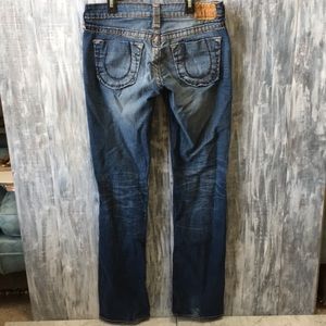 True Religion Womens Jeans Straight Leg